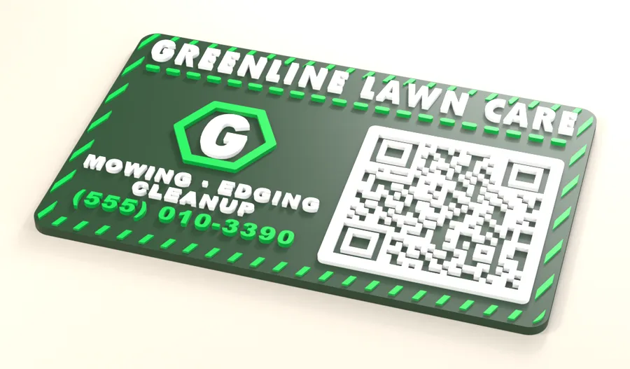Lawn care card