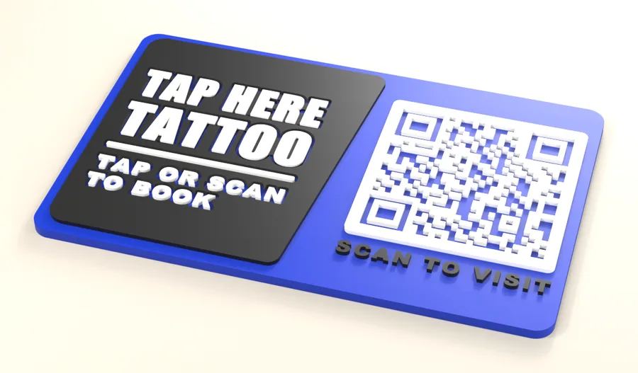 Tap card with NFC chip