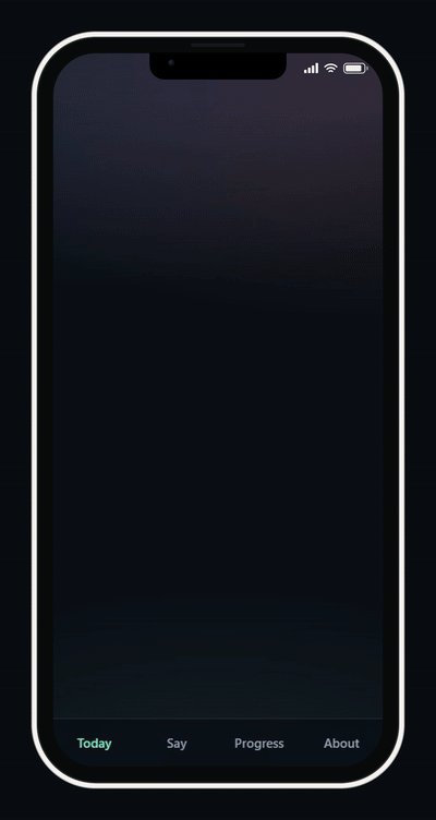 Polyglot running on a phone