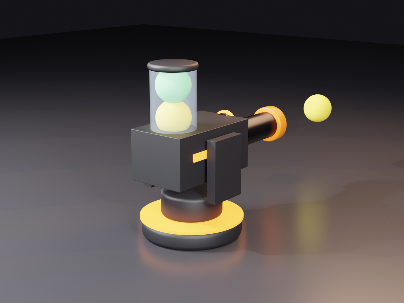 FLINCH turret concept render